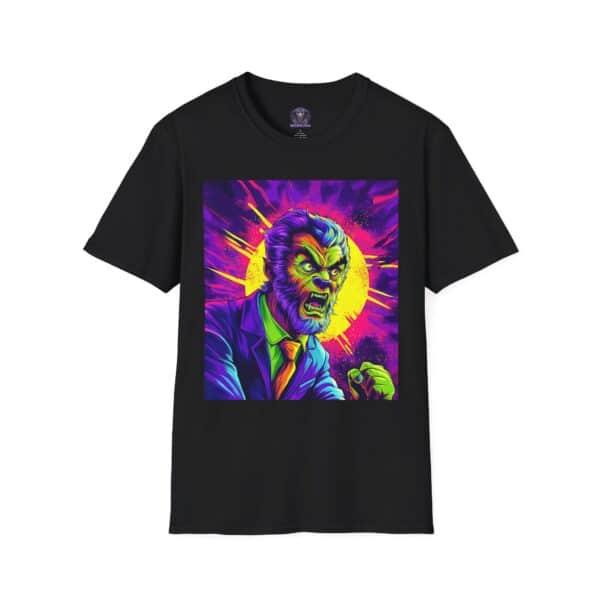 The Wolfman Pop Art 60's Style Unisex T-Shirt - Image 5