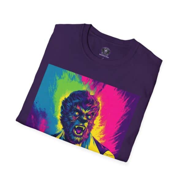 The Wolfman II Pop Art 60's Style Unisex T-Shirt - Image 4