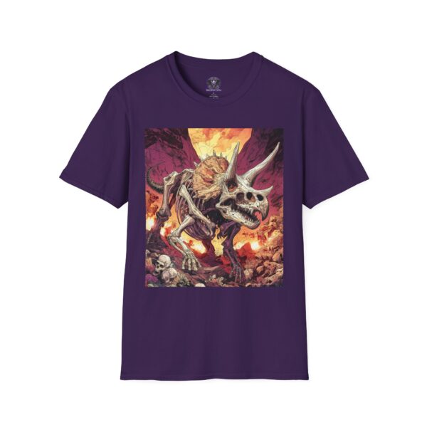 Prehistoric Skeletal Triceratops II Unisex T-Shirt, Graphic Tee, Unique Gift, Casual Wear - Image 41