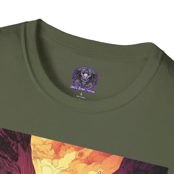 Prehistoric Skeletal Triceratops II Unisex T-Shirt, Graphic Tee, Unique Gift, Casual Wear - Image 27