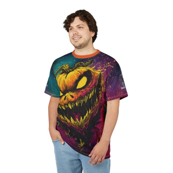 Evil Jack O' Lantern I Pop 60's Art Style Tee Unisex (AOP) - Image 30