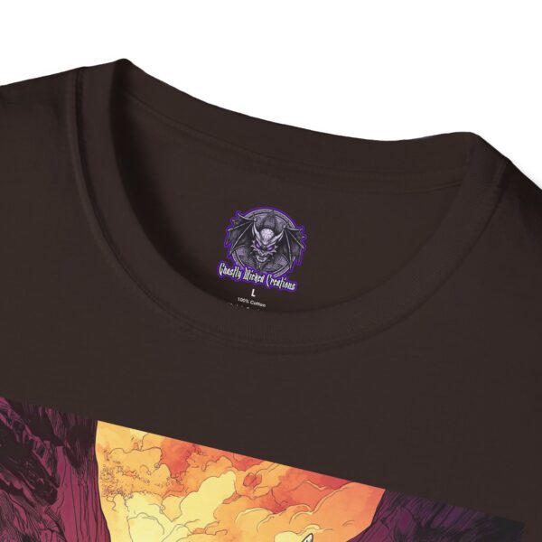 Prehistoric Skeletal Triceratops II Unisex T-Shirt, Graphic Tee, Unique Gift, Casual Wear - Image 19