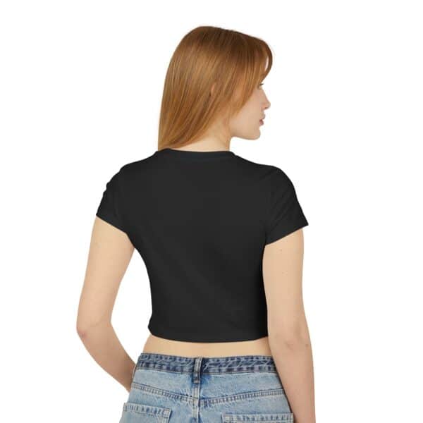 Cannibalistic Chicken Band Official Women's Baby Tee | Cute Graphic Shirt, Trendy Crop Top, Halloween Costume, Funny Chicken T-Shirt, Gift for - Image 5