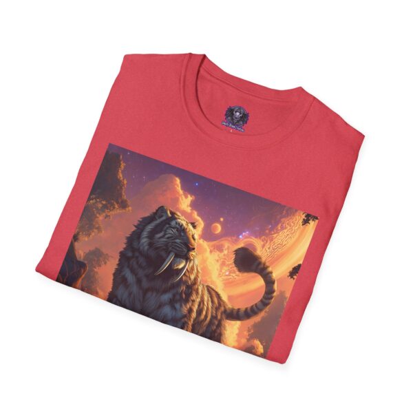 Prehistoric Smilodon aka Sabre-Tooth Tiger I Unisex T-Shirt, Graphic Tee, Unique Gift, Casual Wear - Image 52