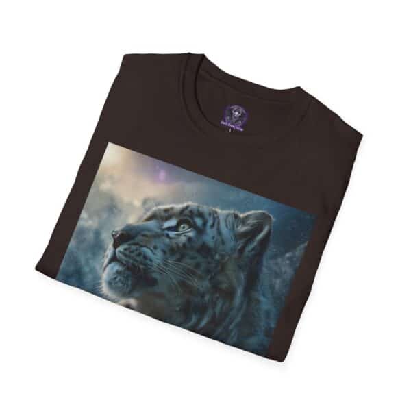 Snow Leopard V Profile By Wyldesigns Unisex T-Shirt - Image 20