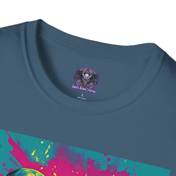 Creature From The Deep Pop Art 60's Style Unisex T-Shirt - Image 51