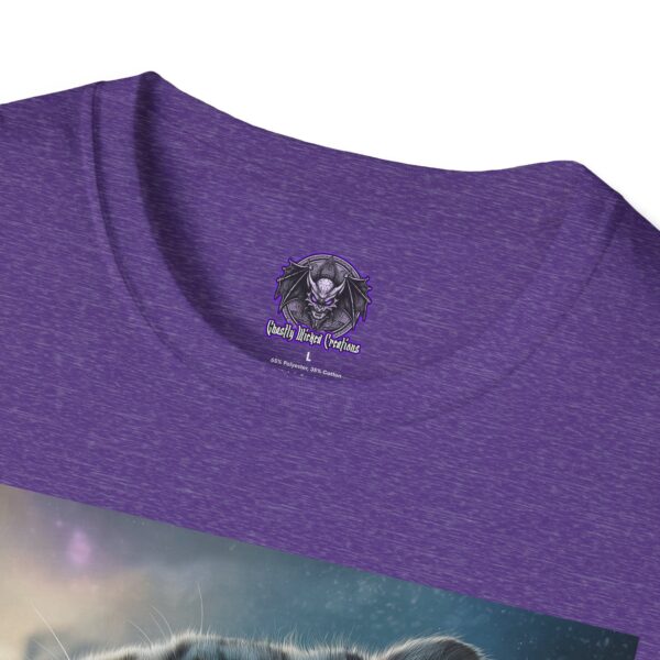 Snow Leopard V Profile By Wyldesigns Unisex T-Shirt - Image 39