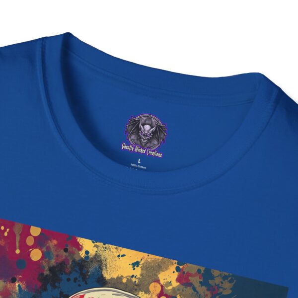 Pop Art Tee Uncle Sam Patriotic 4th Of July Skeletal Uncle Sam Pop Art 60's Style Unisex T-Shirt - Image 27