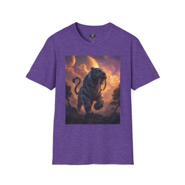Prehistoric Smilodon aka Sabre-Tooth Tiger III Unisex T-Shirt, Graphic Tee, Unique Gift, Casual Wear - Image 37