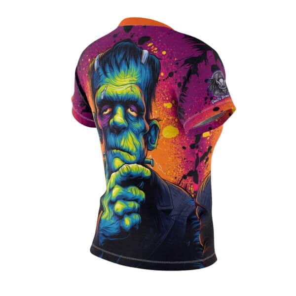 Frankenstein II Pop 60's Art Style Tee Women's (AOP) - Image 4