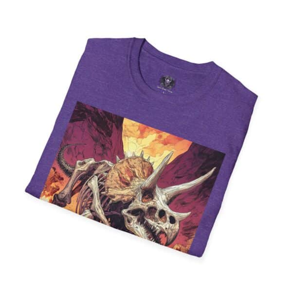 Prehistoric Skeletal Triceratops II Unisex T-Shirt, Graphic Tee, Unique Gift, Casual Wear - Image 40