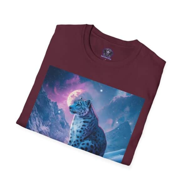 Snow Leopard II By Wyldesigns Unisex T-Shirt - Image 56