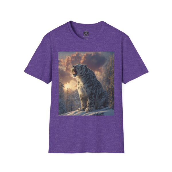 Snow Leopard III By Wyldesigns Unisex T-Shirt - Image 37