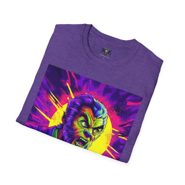 The Wolfman Pop Art 60's Style Unisex T-Shirt - Image 32
