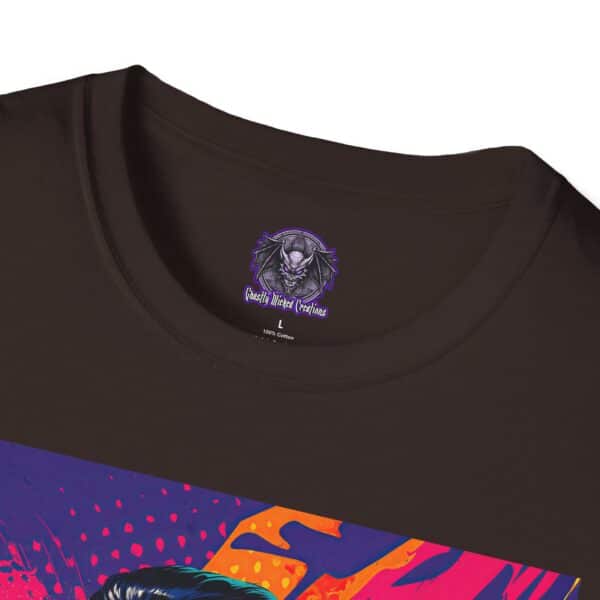 Dracula Pop Art 60's Style Unisex T-Shirt - Image 19