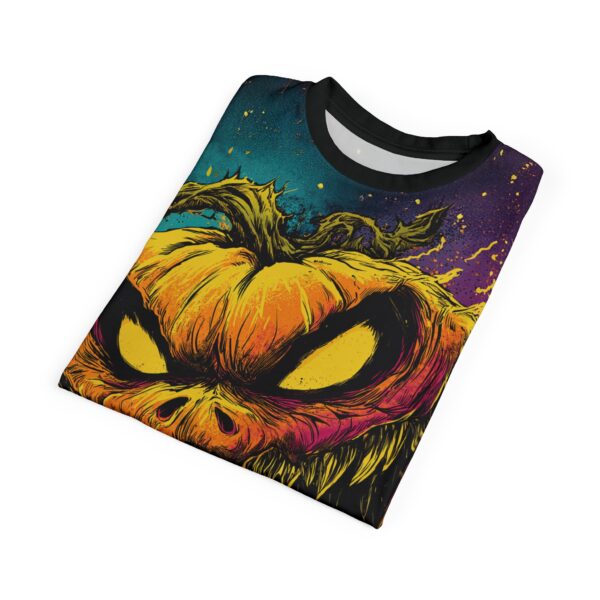 Evil Jack O' Lantern I Pop 60's Art Style Tee Unisex (AOP) - Image 20
