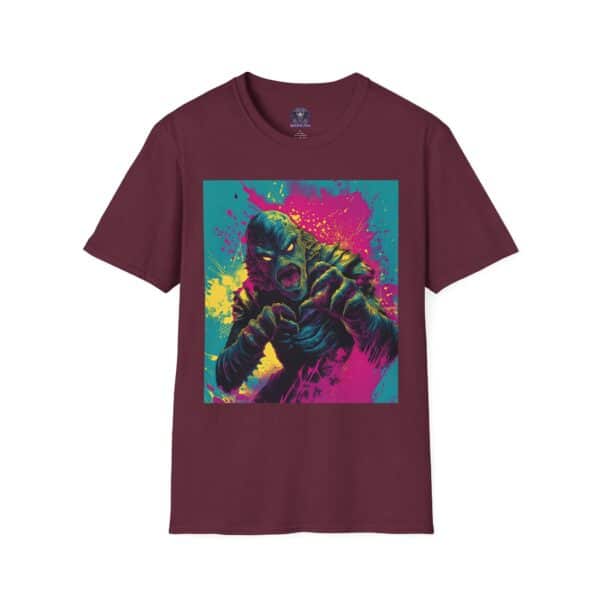Creature From The Deep Pop Art 60's Style Unisex T-Shirt - Image 13