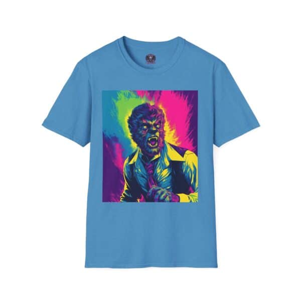 The Wolfman II Pop Art 60's Style Unisex T-Shirt - Image 49