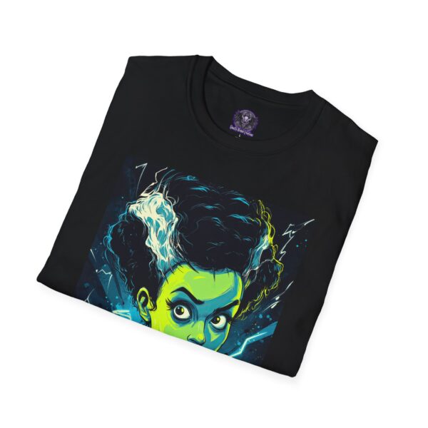 Bride Of Frankenstein Unisex T-Shirt, Graphic Tee, Unique Gift, Casual Wear - Image 4