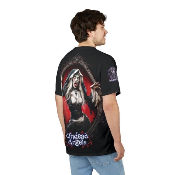 Undead Angels Vampire Pilgrim Chastity Tee Unisex (AOP) - Image 13