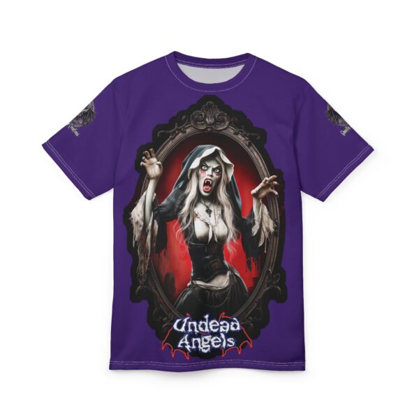 Undead Angels Vampire Pilgrim Chastity Tee Unisex (AOP) - Image 29
