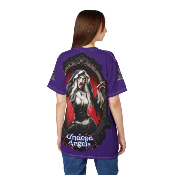Undead Angels Vampire Pilgrim Chastity Tee Unisex (AOP) - Image 34