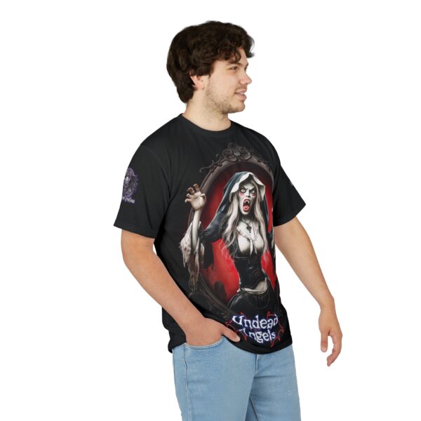 Undead Angels Vampire Pilgrim Chastity Tee Unisex (AOP) - Image 16