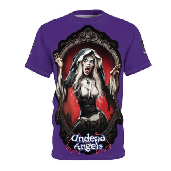 Undead Angels Vampire Pilgrim Chastity Tee Unisex (AOP) - Image 21
