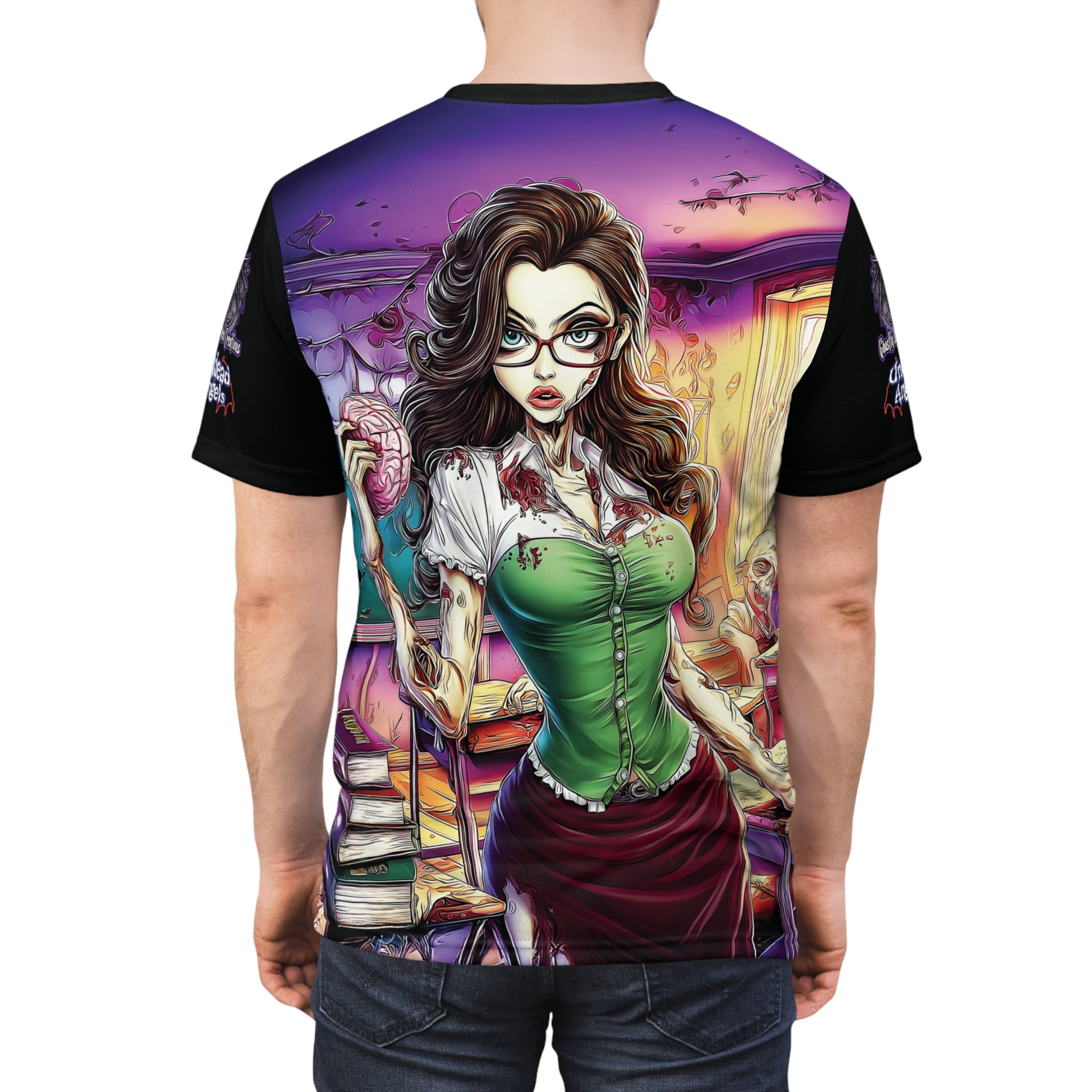 Undead Angels Teacher Charlotte Classic Reborn Style III Unisex (AOP) - Image 12