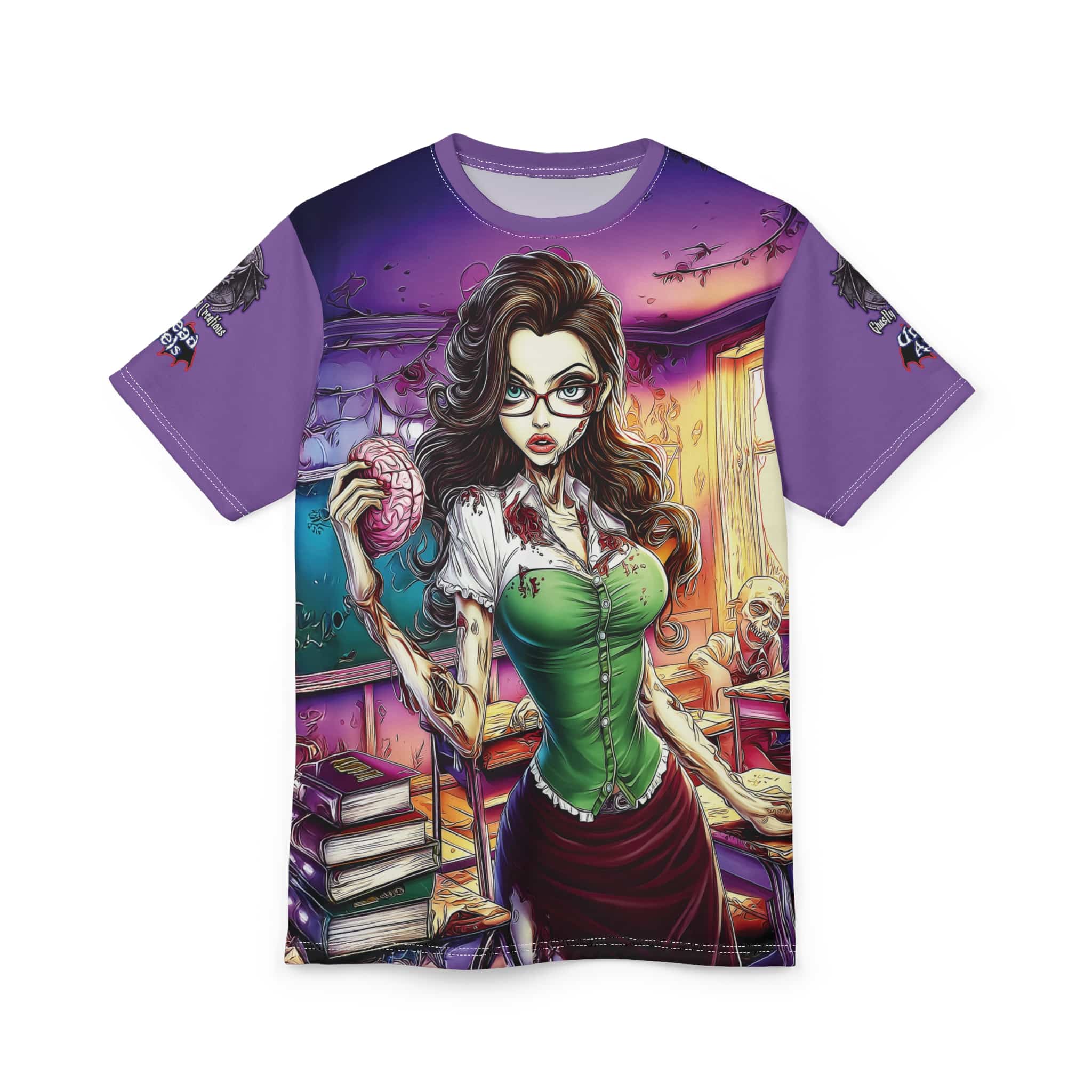Undead Angels Teacher Charlotte Classic Reborn Style III Unisex (AOP) - Image 22