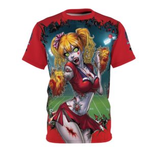 Undead Angels Zombie Cheerleader Buffy Classic Reborn Style Unisex (AOP) Red
