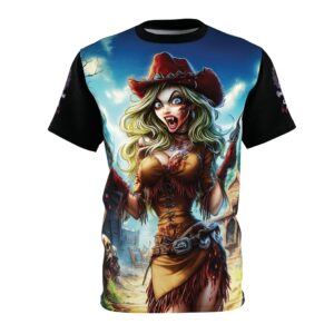 Undead Angels Zombie Cowgirl Cassidy Classic Reborn Style III Unisex (AOP)