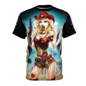 Undead Angels Zombie Cowgirl Cassidy Classic Reborn Style IIDS Unisex (AOP)