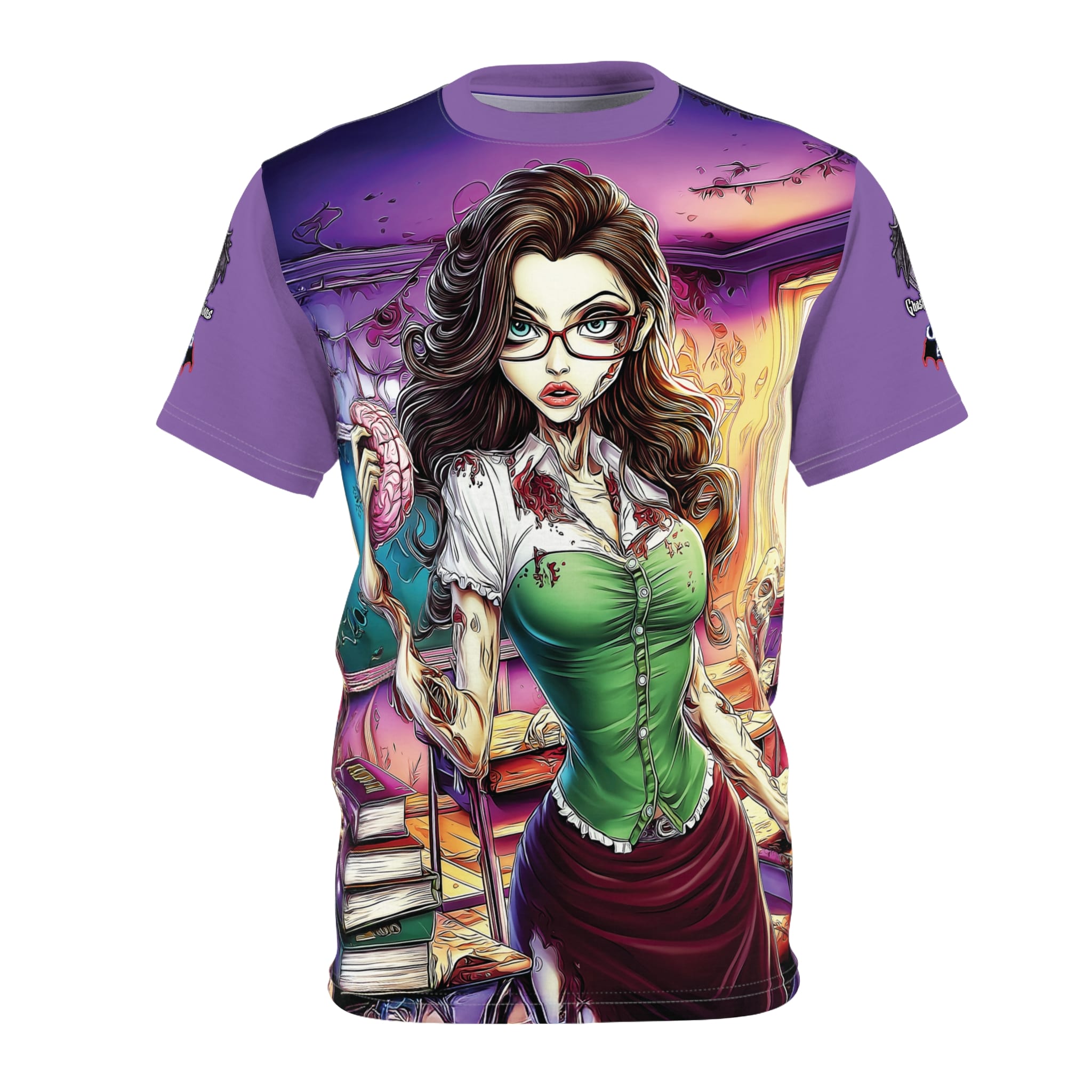 Undead Angels Teacher Charlotte Classic Reborn Style III Unisex (AOP) - Image 21