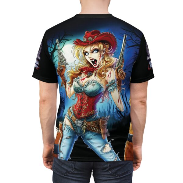 Undead Angels Zombie Cowgirl Cassidy Classic Reborn Style IV Unisex (AOP) - Image 12