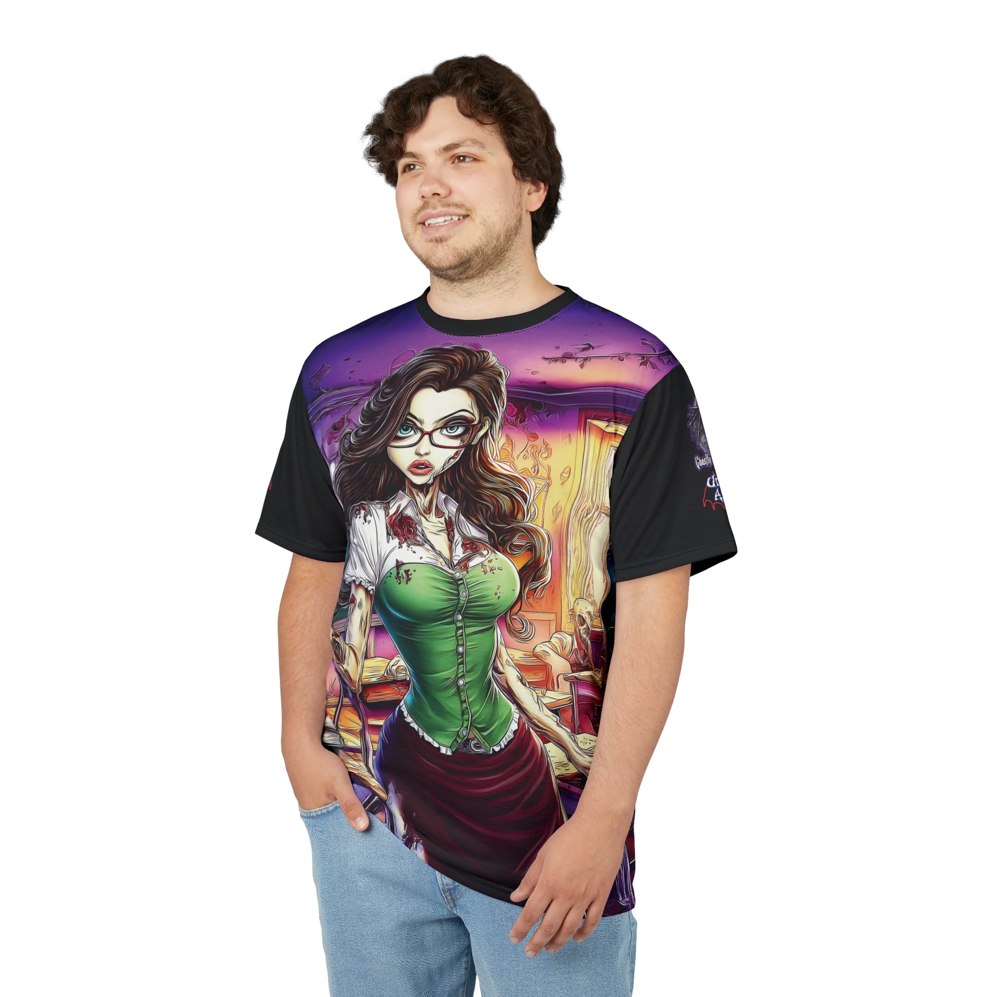 Undead Angels Teacher Charlotte Classic Reborn Style III Unisex (AOP) - Image 10