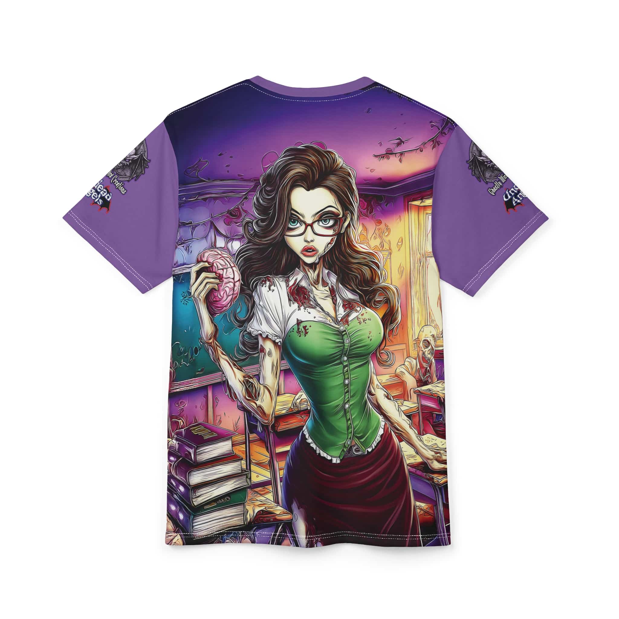 Undead Angels Teacher Charlotte Classic Reborn Style III Unisex (AOP) - Image 24