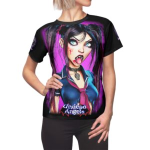 Undead Angels Schoolgirl Rachel Women's Tee (AOP)