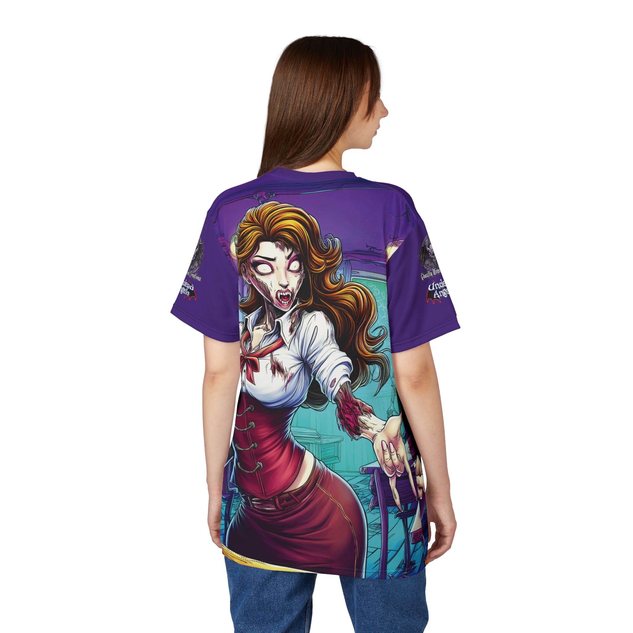 Undead Angels Teacher Charlotte Classic Reborn Style II Unisex (AOP) - Image 14