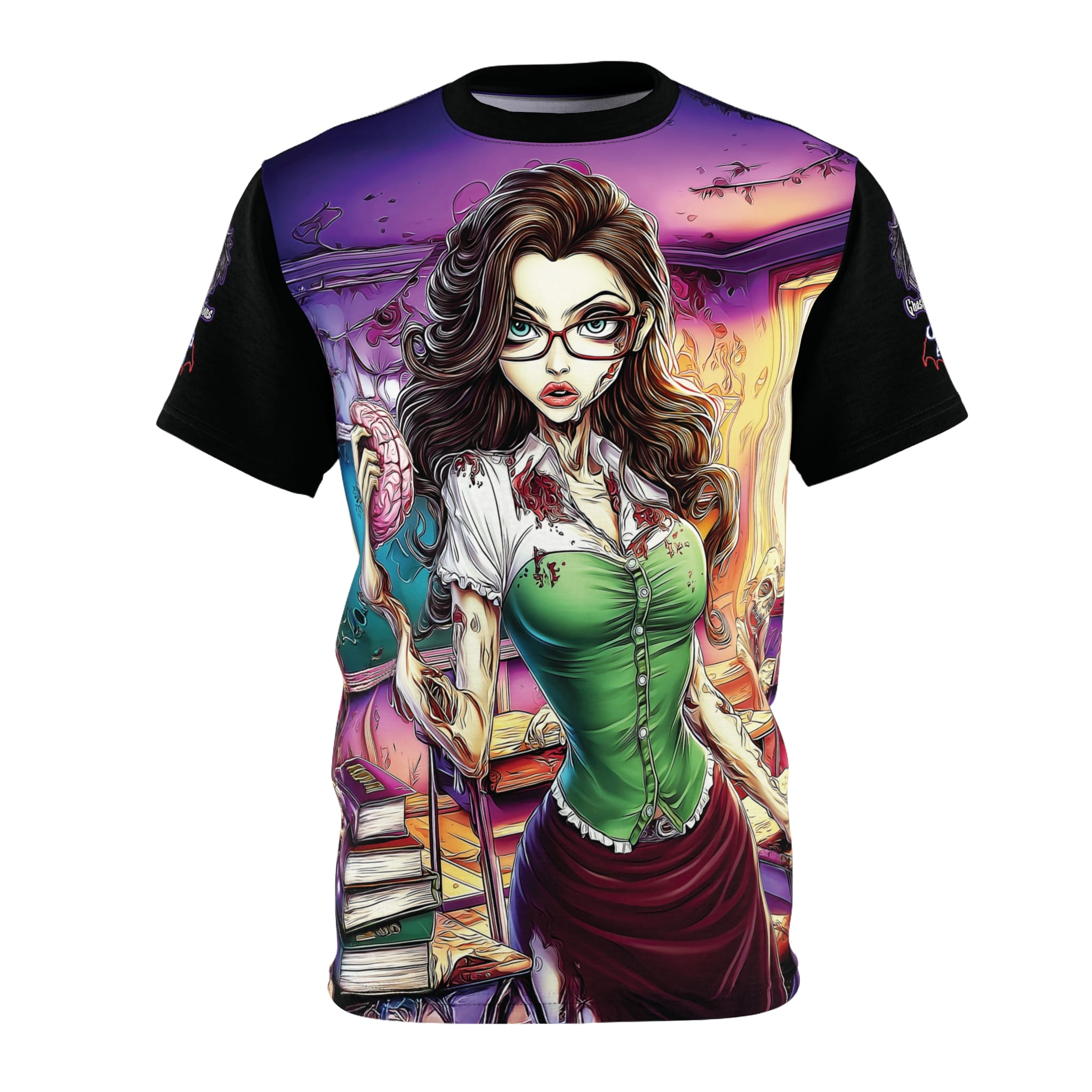 Undead Angels Teacher Charlotte Classic Reborn Style III Unisex (AOP)