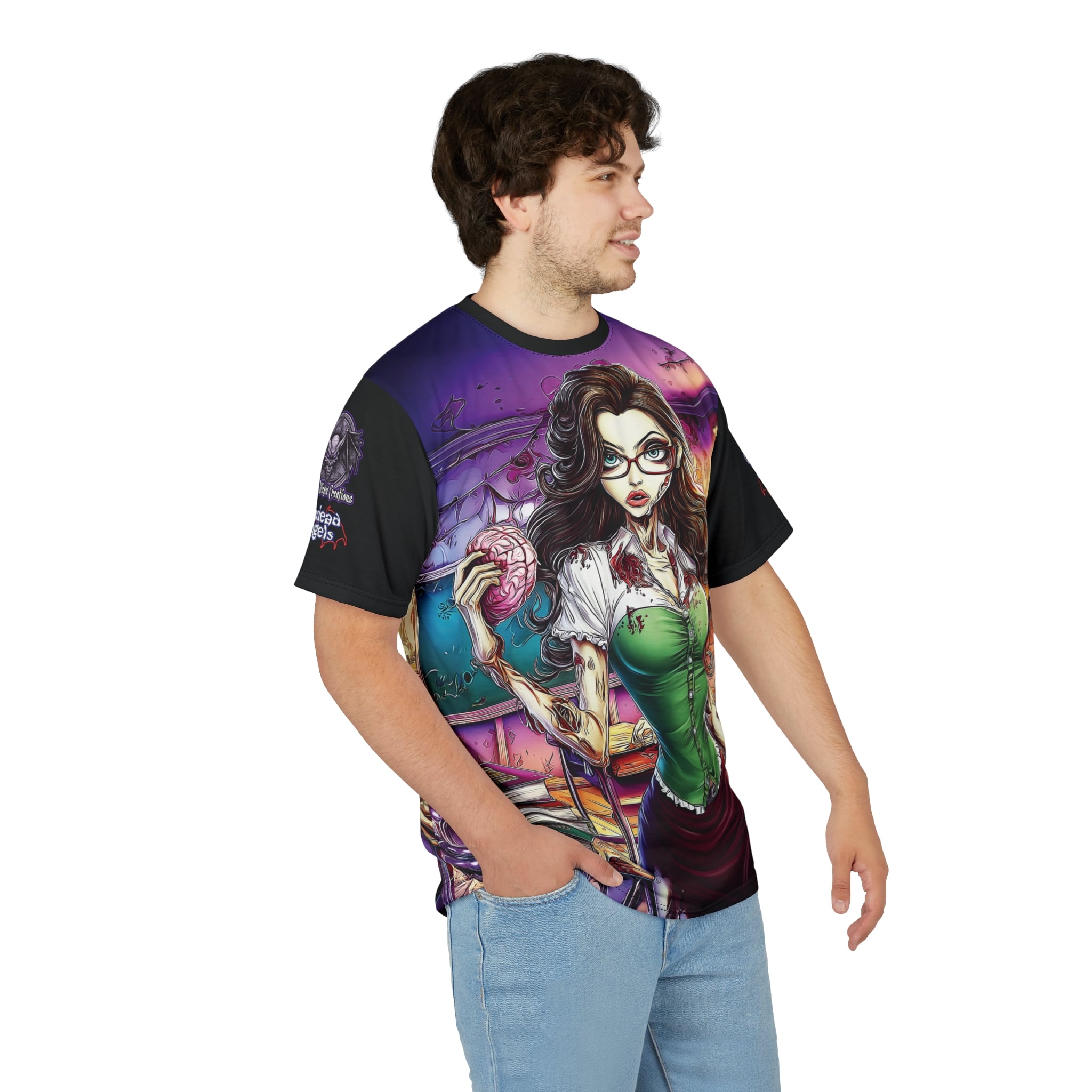 Undead Angels Teacher Charlotte Classic Reborn Style III Unisex (AOP) - Image 16