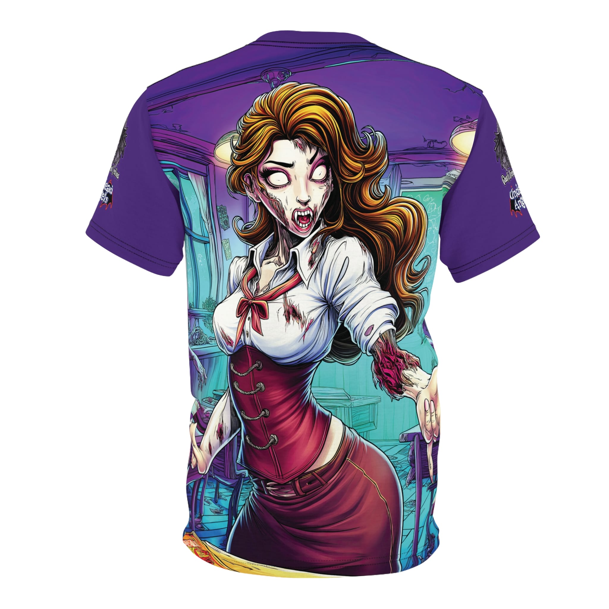 Undead Angels Teacher Charlotte Classic Reborn Style II Unisex (AOP) - Image 2