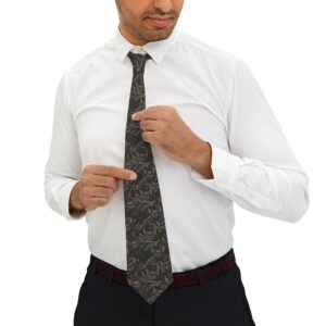 Bats Tie - Unique Statement Tie, Gifts for Him, Business Casual Accessory, Formal Wear, Art-Inspired