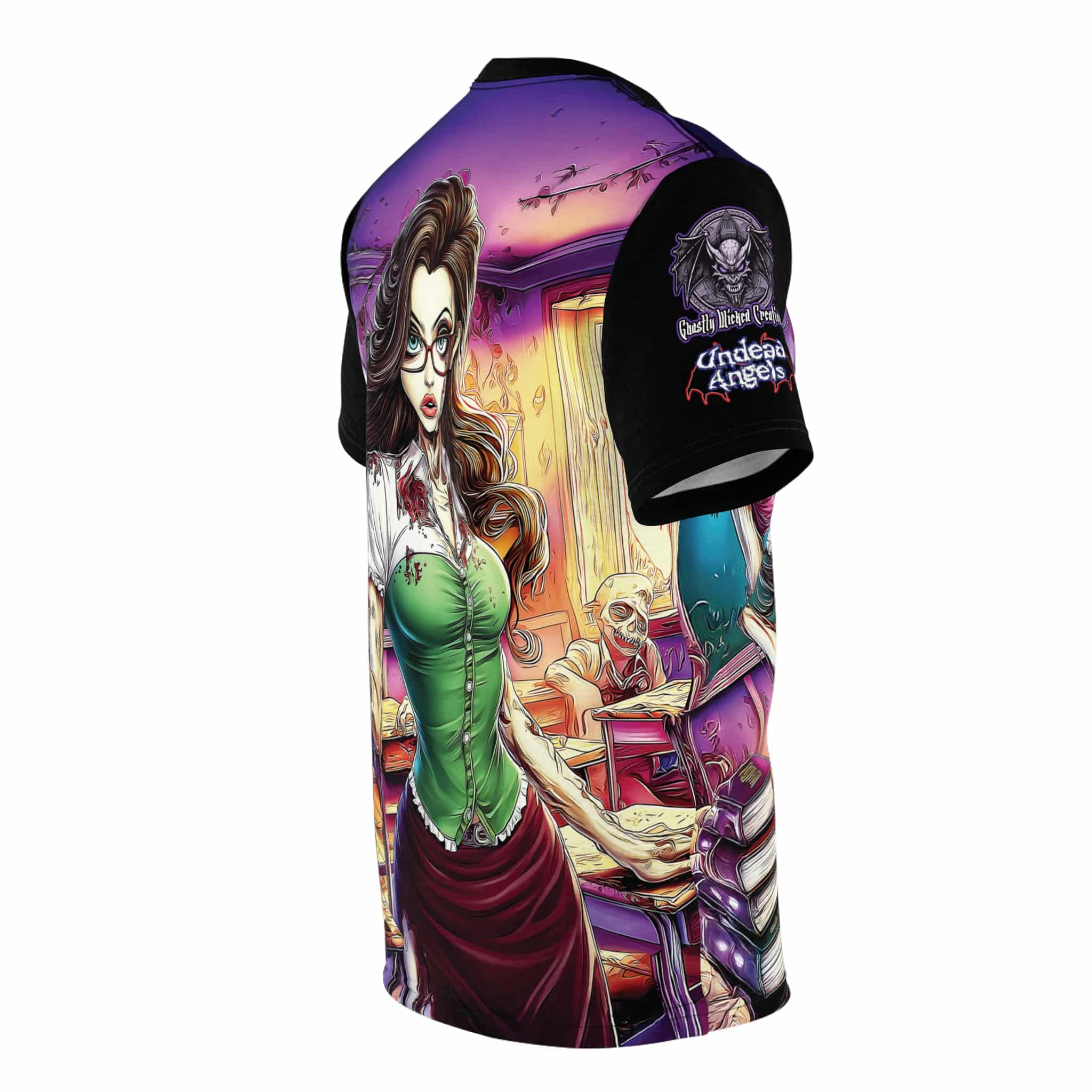 Undead Angels Teacher Charlotte Classic Reborn Style III Unisex (AOP) - Image 15