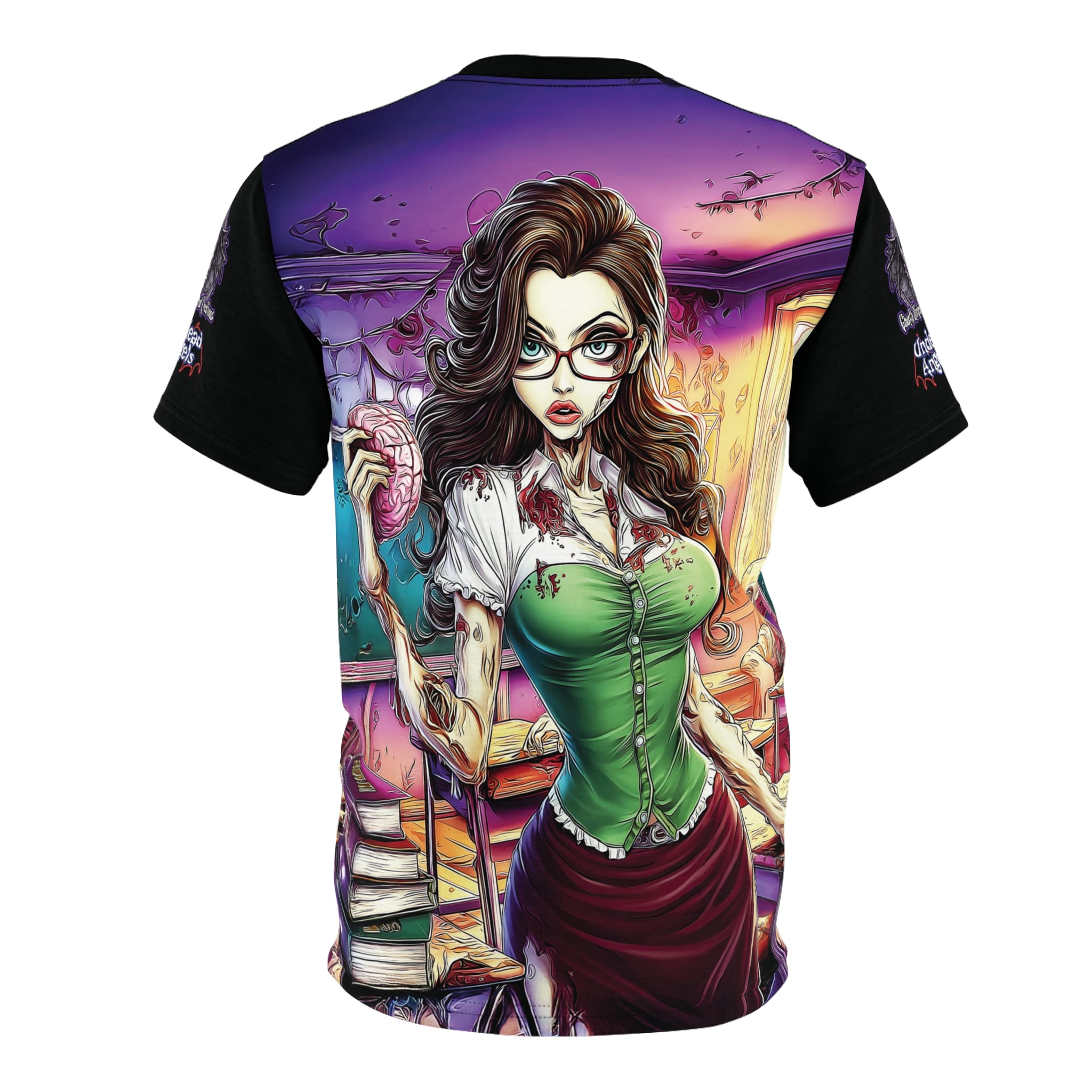 Undead Angels Teacher Charlotte Classic Reborn Style III Unisex (AOP) - Image 2