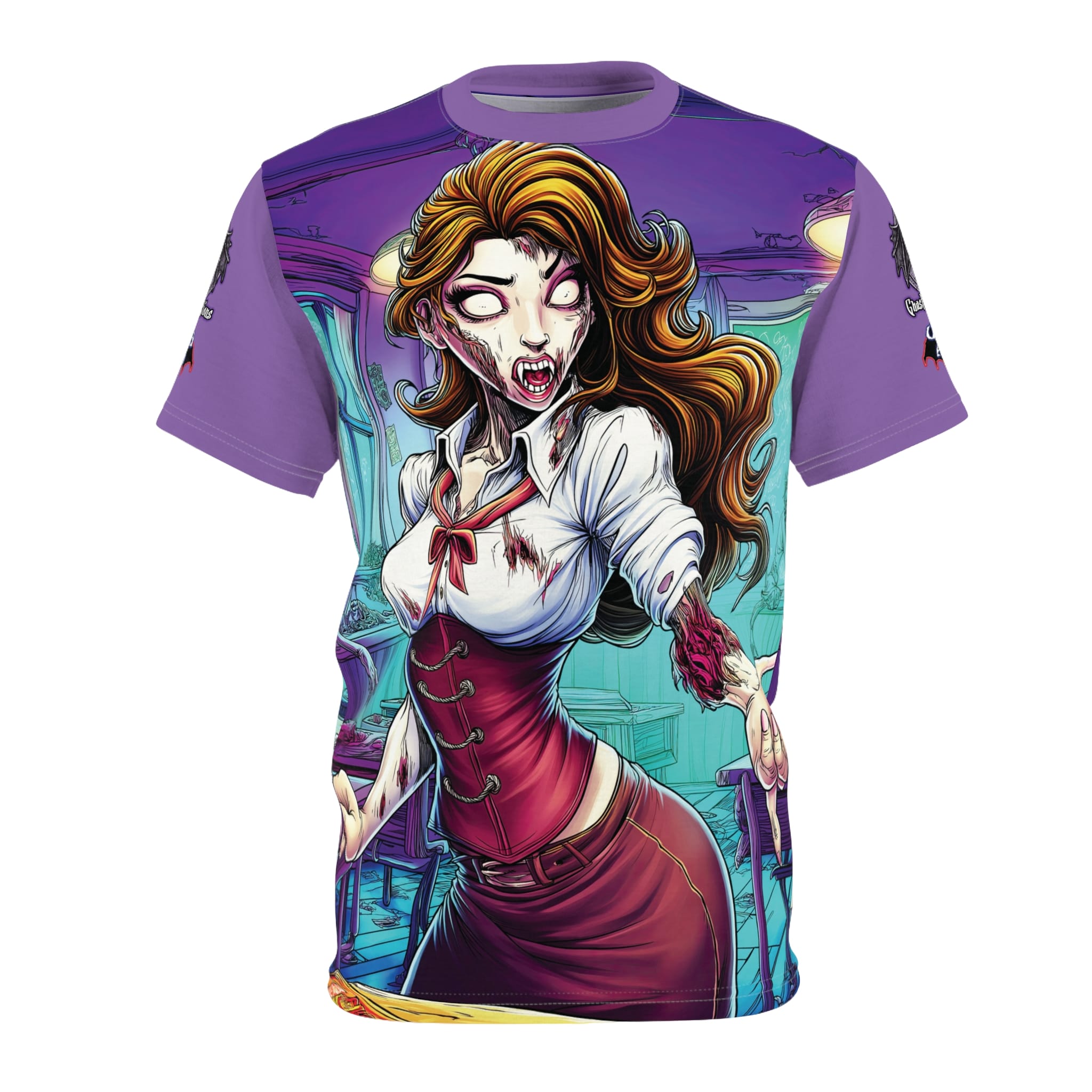 Undead Angels Teacher Charlotte Classic Reborn Style II Unisex (AOP) - Image 21