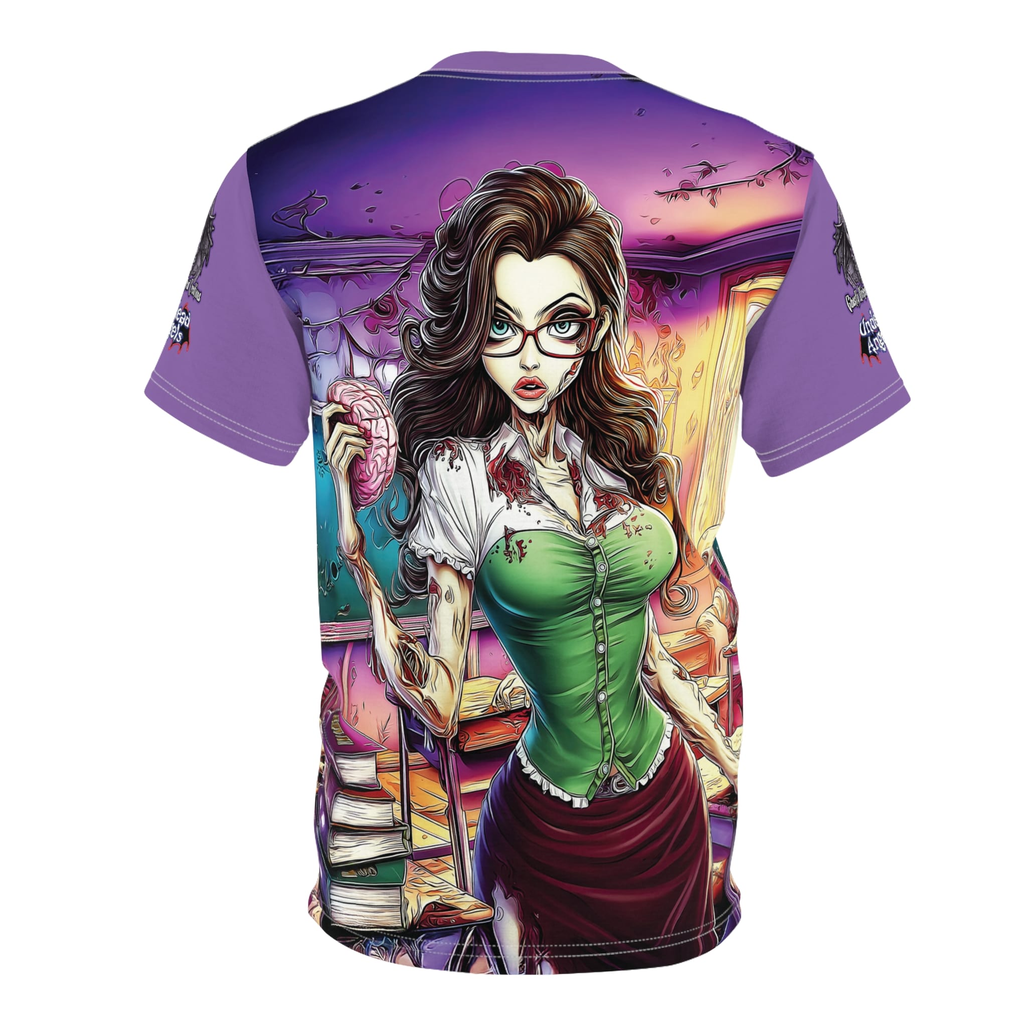 Undead Angels Teacher Charlotte Classic Reborn Style III Unisex (AOP) - Image 23