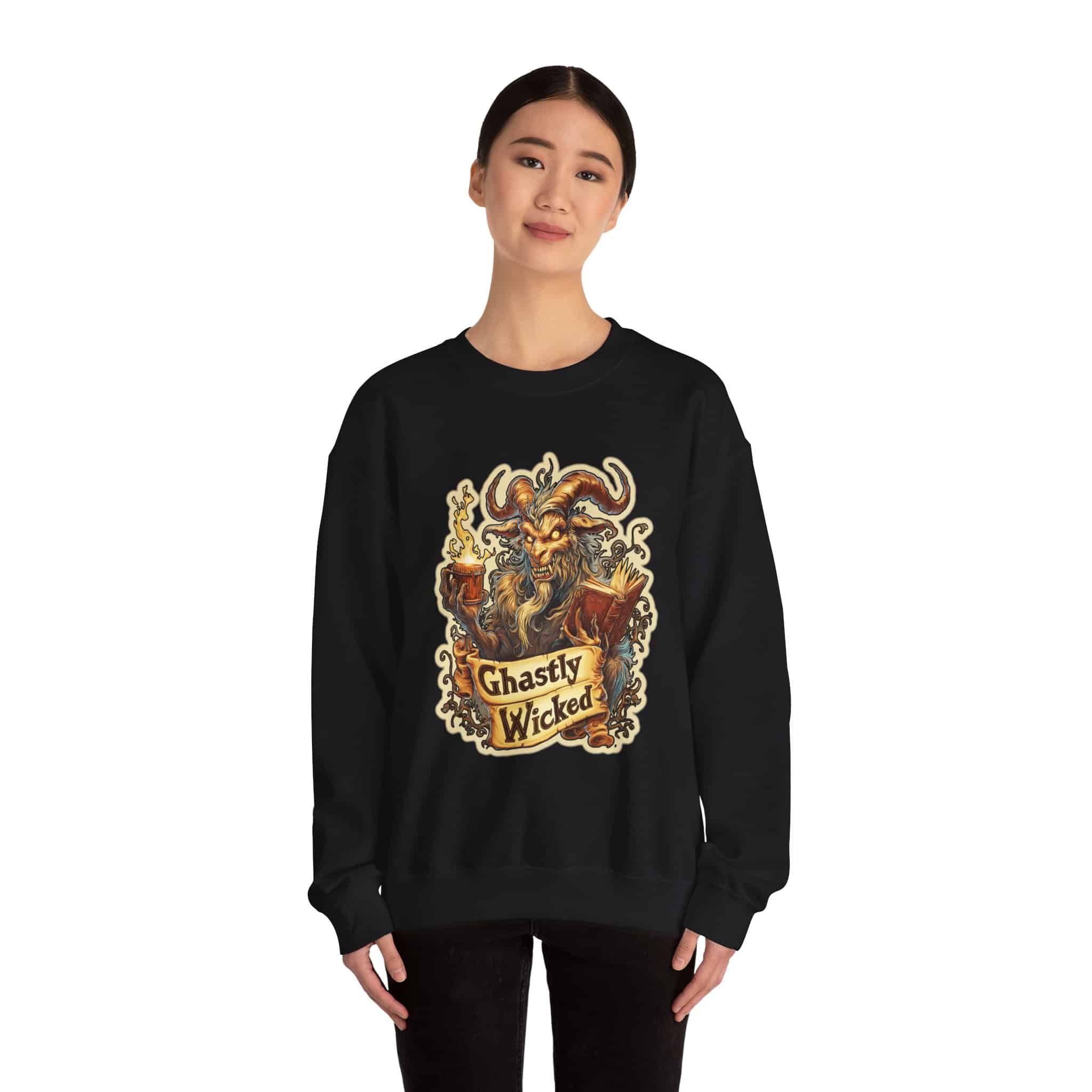 Ghastly Wicked Storyteller Unisex Heavy Blend™ Crewneck Sweatshirt - Image 8