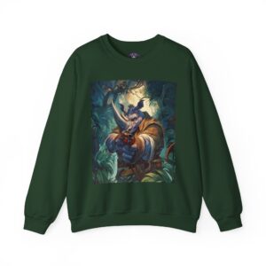 Arm The Animals: Hunter Rhino #AA027 Unisex Heavy Blend™ Crewneck Sweatshirt