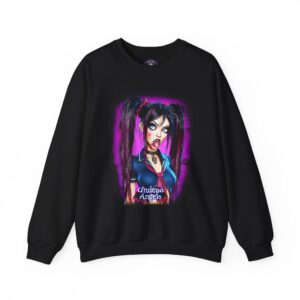 Undead Angels Schoolgirl Rachel Unisex Heavy Blend™ Crewneck Sweatshirt
